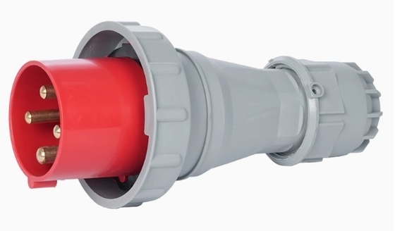 4 Outlet 63A IP67 Industrail Plug 3pole 4 Pole 5 Pole พล็อกกันน้ํา 380V-415V
