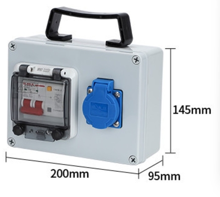 220V 16A โมบายลอยน้ําภายนอก โก๊ตช็อตอุตสาหกรรม 380V 32A โป๊ตชอตพลังงานพกพา